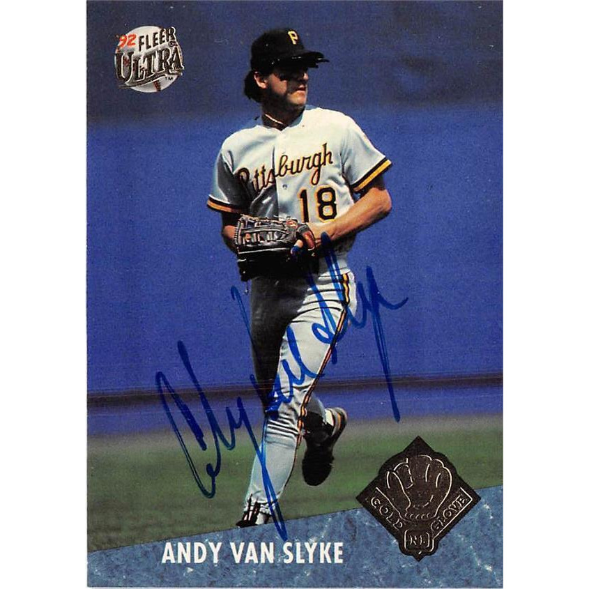 andy van slyke baseball card