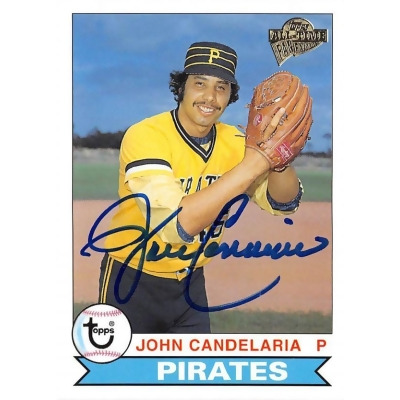 Autograph Warehouse 572518 Pittsburgh Pirates John Candelaria Autographed Baseball Card - 2004 Topps Fan Favorites No.6 1979 Style 