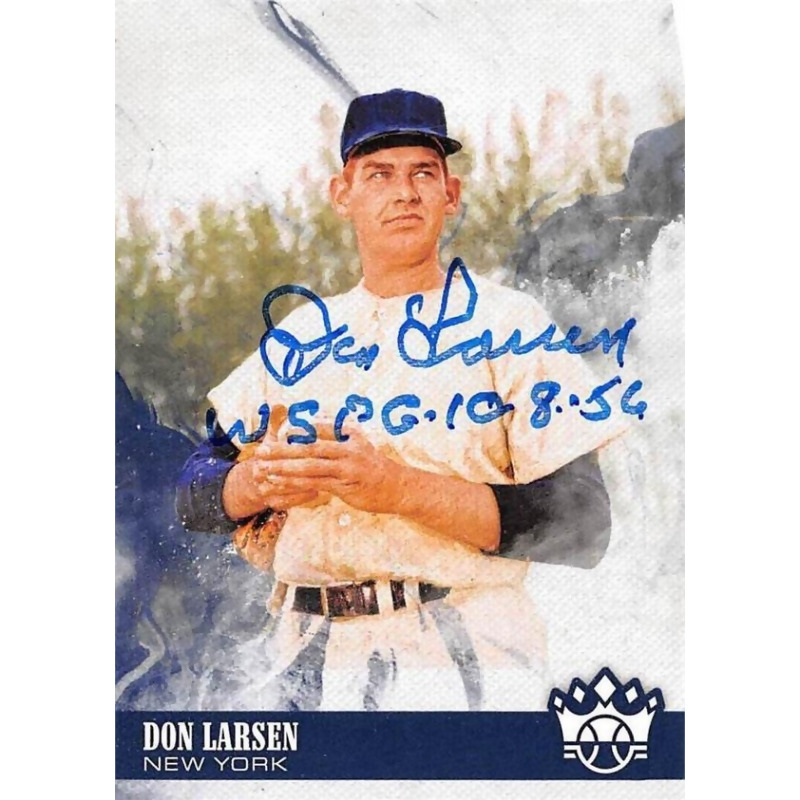 Don Larsen buy Inscribed Logo Baseball