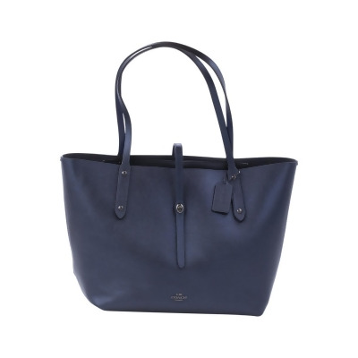 coach market tote blue