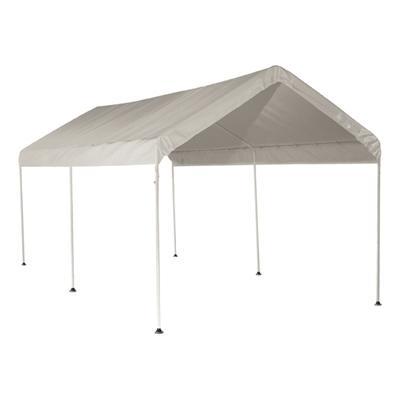 Shelterlogic 254083 10 x 20 ft. White Carport Canopy 