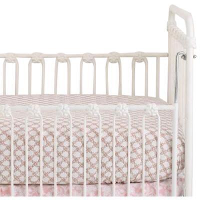 Danica DBA Cotton Tale SWST Sweet & Simple Pink Fitted Crib Sheet