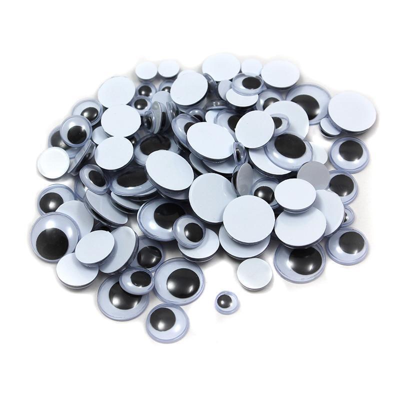 12 Wholesale 25mm/30ct Wiggle Eyes - at 