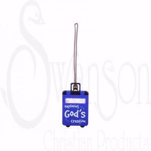 Swanson Christian Supply 158100 Exploring Creation Luggage Tag