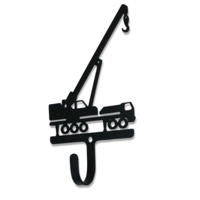 Village Wrought Iron WH-368-S Construction Crane Wall Hook - Small 