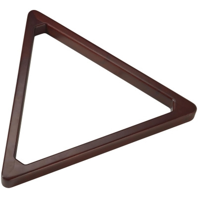Billiards Accessories RK8H CHOCOLATE Heavy Duty Wooden 8-Ball Triangle Rack - Chocolate 