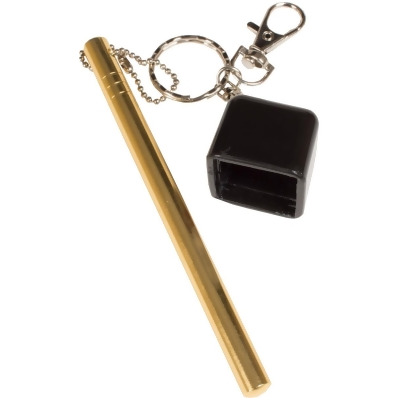 Billiards Accessories QCHM Gold Metal Chalker Pool Cue Accessories - Gold 