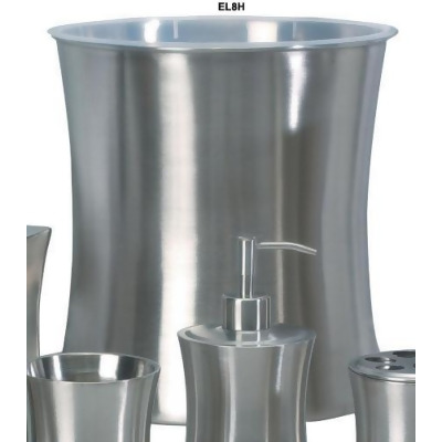 Tatara Group EL8H Elite Collection 11 Quart Wastebasket - Double Wall Stainless Finish -pack of 3 