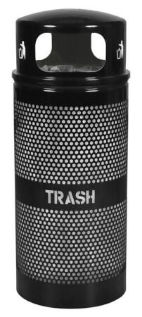 Ex-Cell Kaiser WR-34R DM BLACK Landscape Series Receptacles 