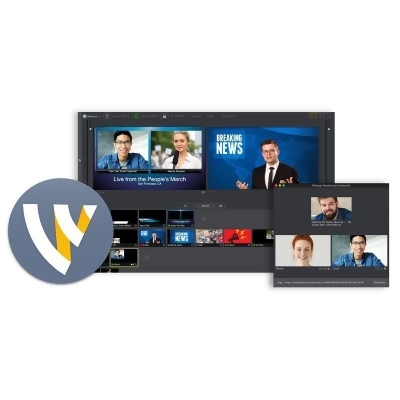 Telestream TEL-WC-PRO-W Wirecast Pro Live Streaming Software-for Windows 