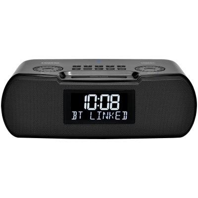 Sangean RCR-30 FM-RBDS-AM-Bluetooth Aux-in Digital Tuning Clock Radio with USB Phone Charging & Sound Soother 