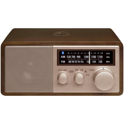Sangean WR-16SE 45th Special Ediition AM-FM-Bluetooth Aux-in with USB Phone Charging Wooden Cabinet Radio 