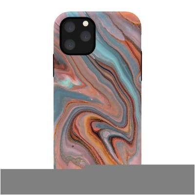 ArtsCase AC-00565711 Blue & Gold Marble Liquid Texture for Strong Fit Apple iPhone 11 Pro Case 