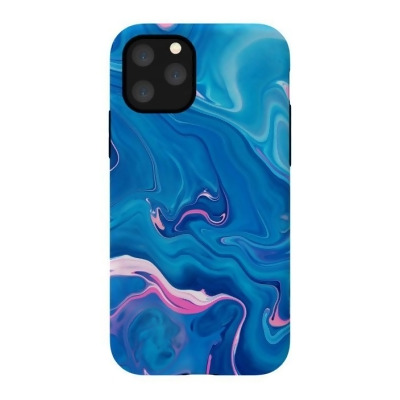 ArtsCase AC-00565709 Abstract Marble Painting Blue Pink Orange for Strong Fit Apple iPhone 11 Pro Case 