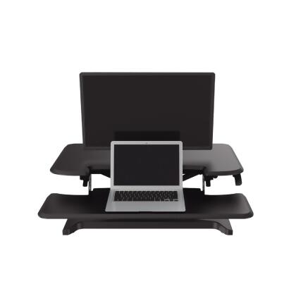TygerClaw TYDS13016 5.9 in. Sit-Stand Desktop Workstation