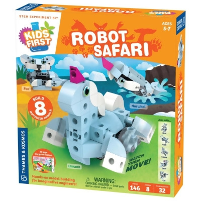 Kids First 2016194 Robot Safari - Introduction to Motorized Machines 