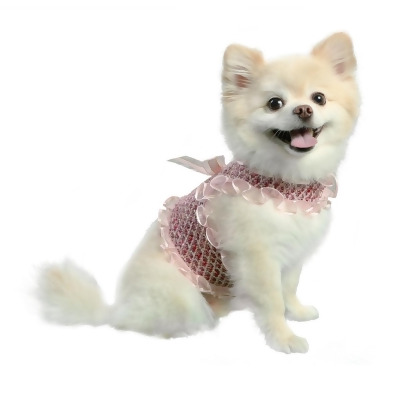 Pooch Outfitters PALH-L Alexa Harness, Pink - Large 