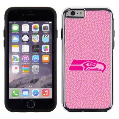 Seattle Seahawks Pink NFL Football Pebble Grain Feel IPhone 6 Case - Special Order 