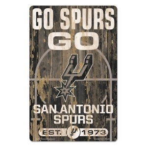 UPC 003208572515 product image for San Antonio Spurs Sign 11x17 Wood Slogan Design - All | upcitemdb.com