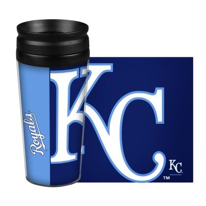 Kansas City Royals Travel Mug 14oz Full Wrap Style Hype Design 