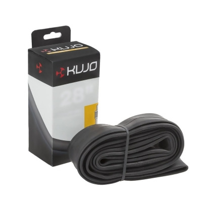 Kujo 553020 12.5 x 2.125 & 35 mm Schrader American Bicycle Tube, Black 