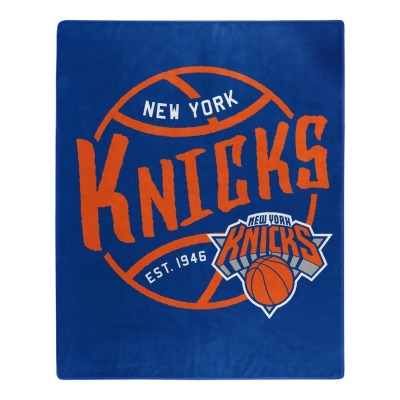 Northwest 9060416179 New York Knicks Raschel Blacktop Design Blanket - 50 x 60 in. 