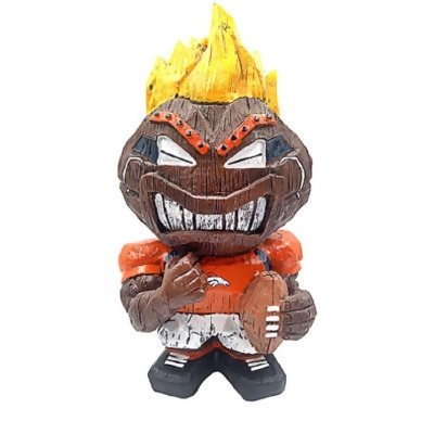 Forever Collectibles 9418545353 Denver Broncos Character Tiki - 8 in. 