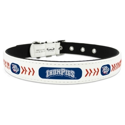 Gamewear 4421406536 Lehigh Valley Iron Pigs Leather Pet Collar - Large 