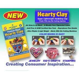 Hearty® Super Lightweight Air Dry Modeling Clay, White, 5.25 oz (149 g)