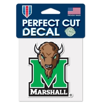 Wincraft 3208555997 Marshall Thundering Herd Perfect Cut Decal - 4 x 4 in. 
