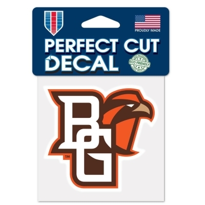 Wincraft 3208558202 Bowling Green Falcons Perfect Cut Decal - 4 x 4 in. 