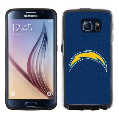 Los Angeles Chargers Phone Case Team Color Football Pebble Grain Feel Samsung Galaxy S6 