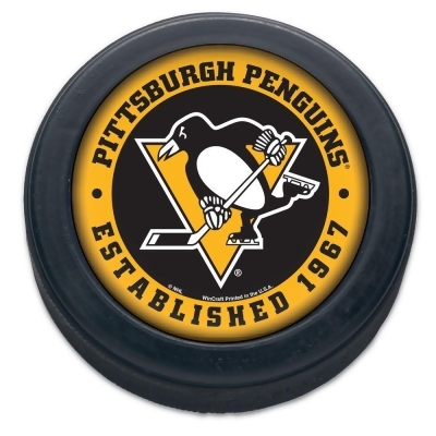 Wincraft 3208519357 Pittsburgh Penguins Packaged Est 1967 Design Hockey Puck 