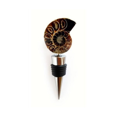 Zees Creations GS4001 Ammonite Half-Cut Bottle Stopper 