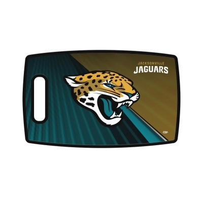 Sports Vault LBNFL15 14 x 9 in. NFL Jacksonville Jaguars Large Cutting Board 