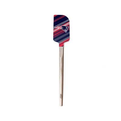 Sports Vault LSNFL19 4 x 2 in. NFL New England Patriots Large Silicone Spatulas 