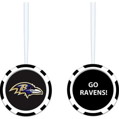 Evergreen Enterprises 841295824 Baltimore Ravens Game Chip Ornament 