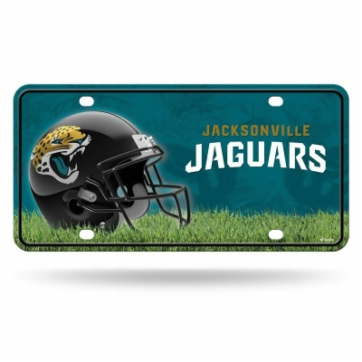 Rico Industries 6734549389 Jacksonville Jaguars No.1 Fan Primary Logo License Plate 