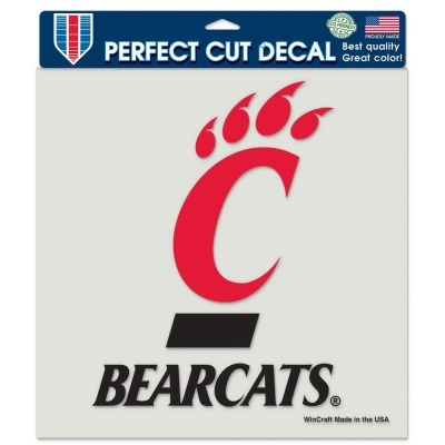 Wincraft 3208595743 Cincinnati Bearcats Perfect Cut Decal - 8 x 8 in. 