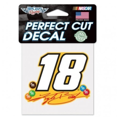 Kyle Busch Decal 4x4 Perfect Cut Color 