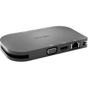 Kensington K38365WW SD1610P USB-C Mobile 4K Dock with Pass-Through Charging for Microsoft Surface