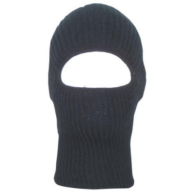 Fox Outdoor 72-11 BLACK One Hole Face Mask One size fits most. 