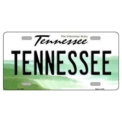 Smart Blonde LP-13022 6 x 12 in. Tennessee Novelty Metal License Plate 