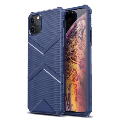iPhone CSIP11M-PYGP-BL Pyragrip Anti - Slippery 3D Texturized TPU Case Collection for iphone 11 Pro Max - Blue 