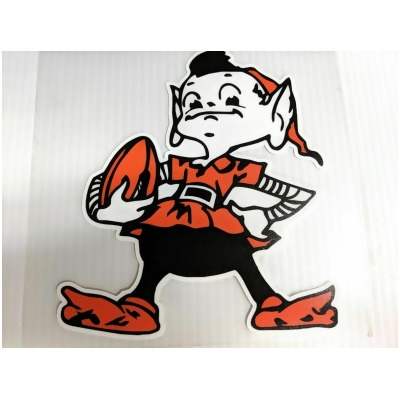 Wincraft 3208534679 Cleveland Browns Classic Logo Retro Perfect Cut Decal - 8 x 8 in. 