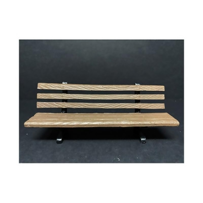 American Diorama 38436 Park Bench 2 Piece Accessory Set for 1 by 24 Scale Models 