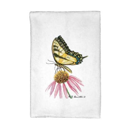 Betsy Drake KT051 Tiger Swallowtail Butterfly Kitchen Towel 