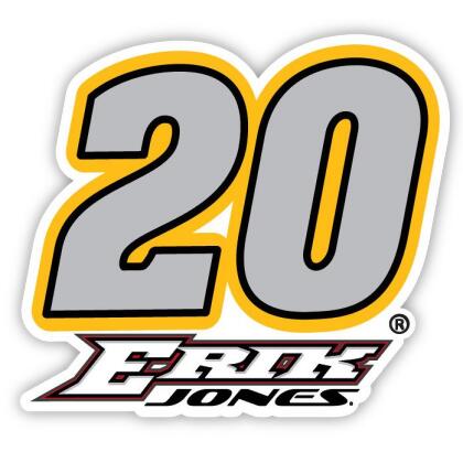 R & R Imports CST4-A-N-EJ20 Erik Jones No.20 Acrylic Coaster - Pack of 4 