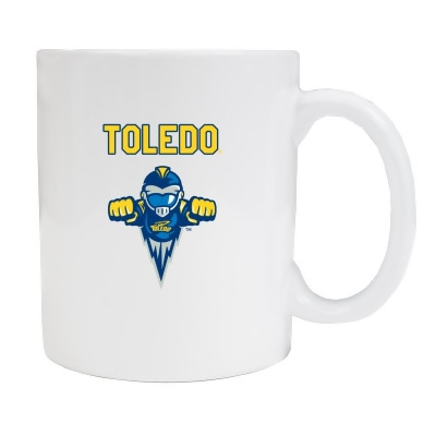 R & R Imports MUG2-C-TOL19 W Toledo Rockets White Ceramic Coffee Mug - Pack of 2 