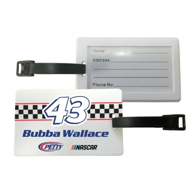 R & R Imports LTS-N-BW20 Bubba Wallace No.20 Luggage Tag - Pack of 2 